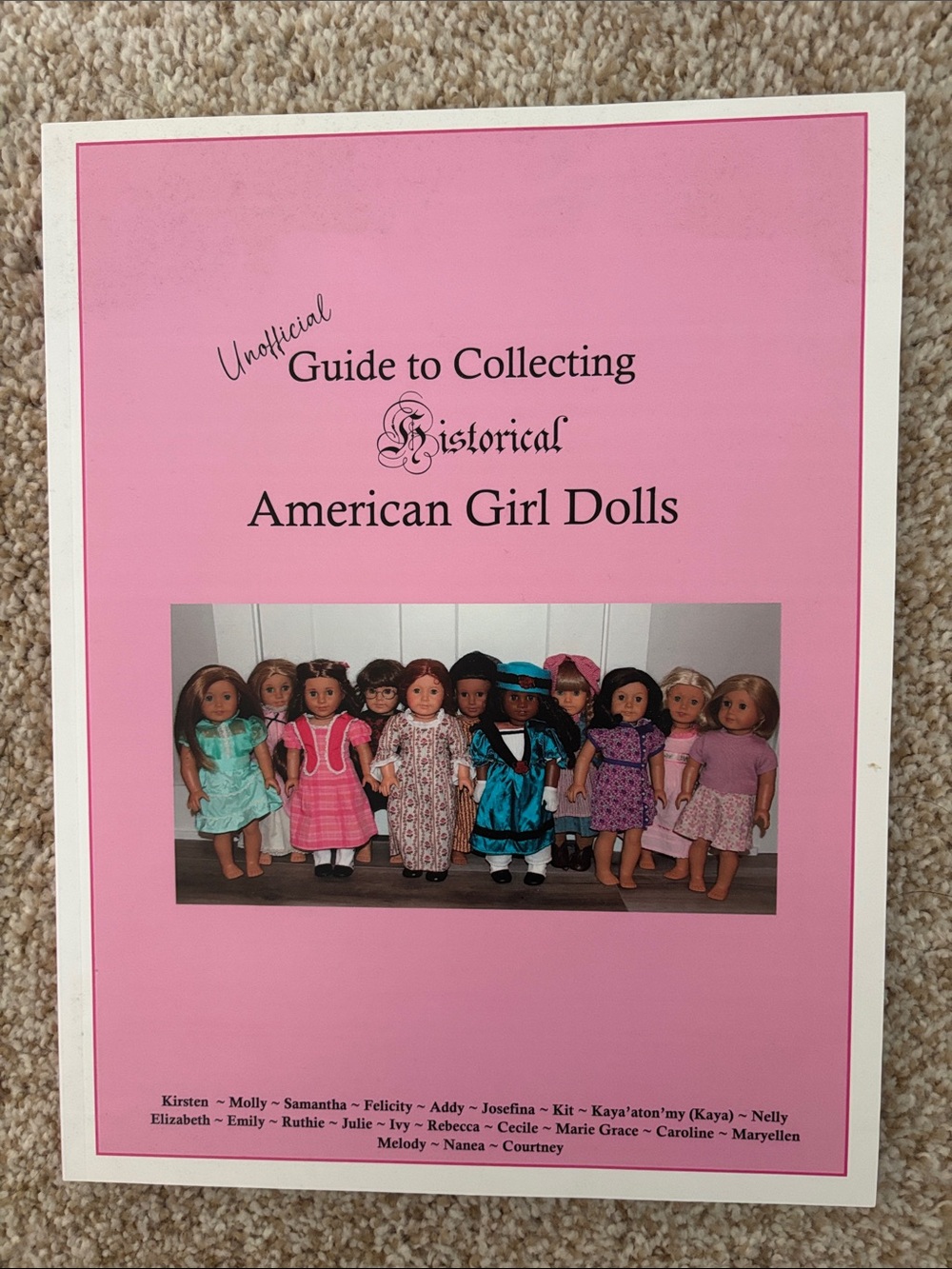 Unofficial Guide to Collecting Historical American Girls